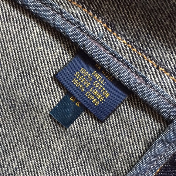 😍 POLO RALPH LAUREN Single Button Fitted Denim
Blazer Indigo Blue😍 - Picture 7 of 9